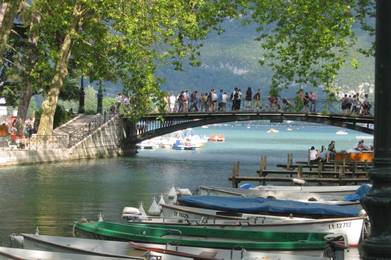 La Roseraie - Apartment 100M From Lake Annecy Exteriér fotografie